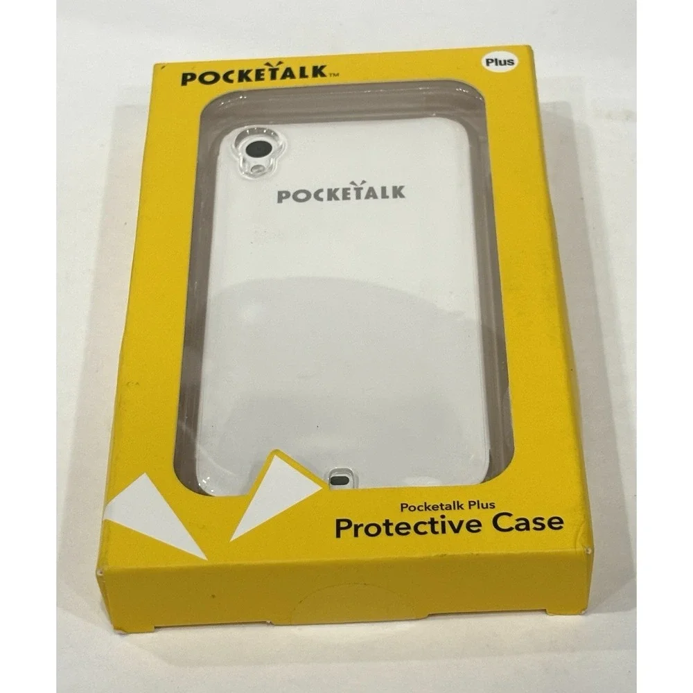 Pocketalk Plus Protective Case Clear TPU Cover OEM Genuine Accessory New
